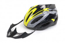 Шлем Вело чёрно-жёлтый 54-60см