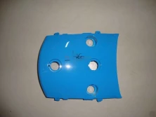 Облицовка задняя верхняя скутер Clever синяя